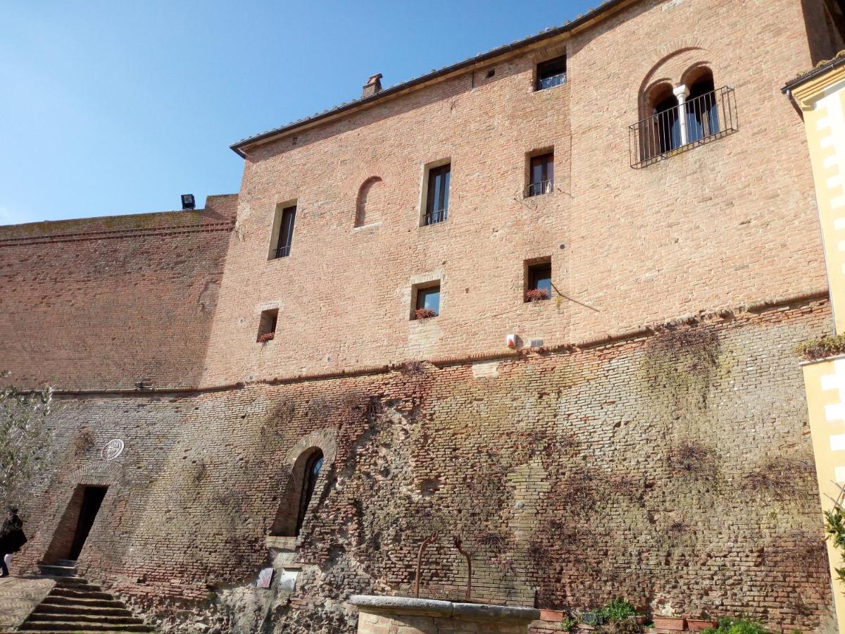 Ca' Montalcino Apartment San Giovanni d'Asso Bagian luar foto