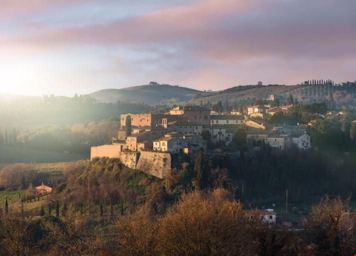 Ca' Montalcino Apartment San Giovanni d'Asso Bagian luar foto